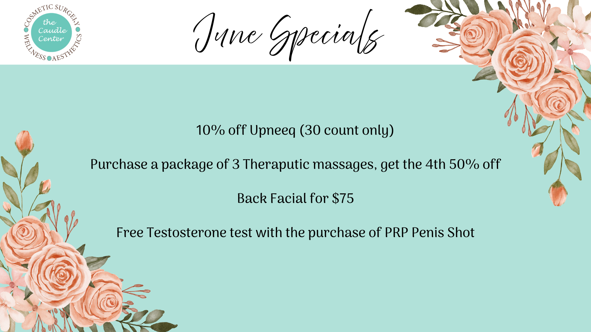 Monthly Specials